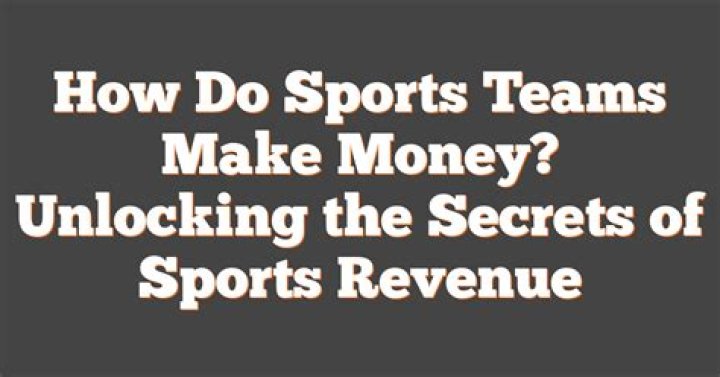 Unlocking The Secrets Of Sports Executive Compensation